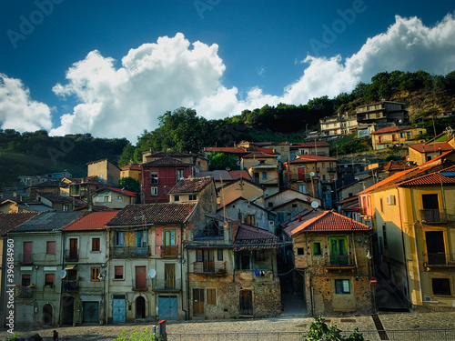 Pizzoni, a small village in the province of Vibo Valentia.