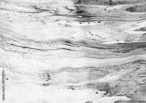 Marmurowe kamienne czarno białe tło i tekstura.