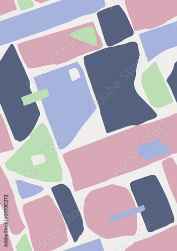 Abstract diagonal colorfield seamless pattern