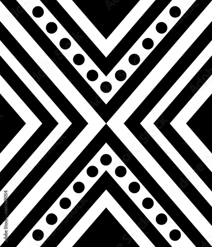 Zimbabwe pattern motif 