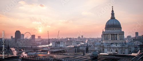 St.Pauls Cathedral Sunset