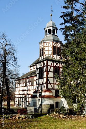 Ewangelicko-Augsburski Kościół Pokoju w Jaworze na Dolnym Ślasku, wpisany na listę Światowego Dziedzictwa UNESCO.