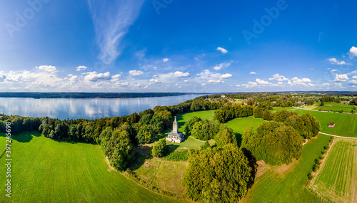 Bismarckturm am Starnberger See, Bayern, Deutschland