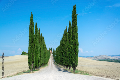 Landschaft der Toskana, Italien