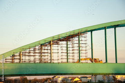 Reconstruction of railroad bridge over Sava river in Zagreb, Croatia