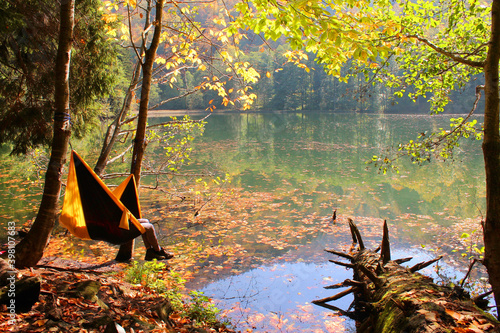 The magic lake of Bateti