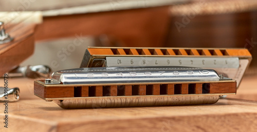 Harmonica Blues - blues diatonic harp for playing country and Western.
