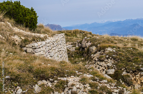 Dolomity - umocnienia z czasów pierwszej wojny światowej 