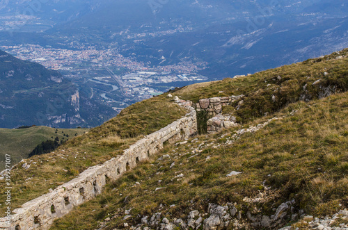 Dolomity - umocnienia z czasów pierwszej wojny światowej 