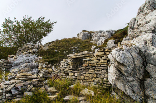 Dolomity - umocnienia z czasów pierwszej wojny światowej 