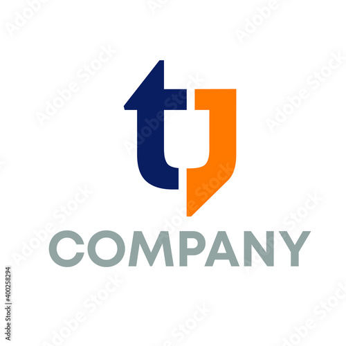 letter TJ logo
