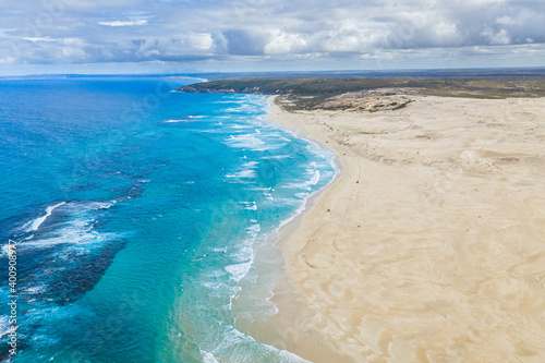 Remote beach in Bremer Bay, Western Australia. 