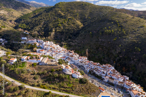 municipio de Salares en la comarca de la Axarquía de Málaga, Andalucía
