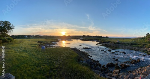 Sunset at Cape Cod Marsh