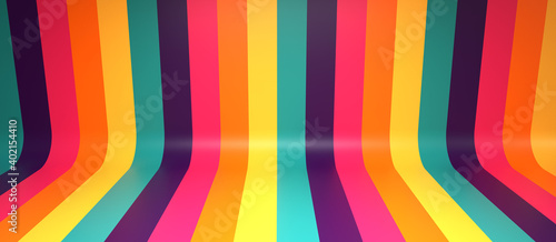 Striped candy like studio background backdrop colorful vivid.