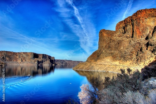 Lake Billy Chinook in Central Oregon