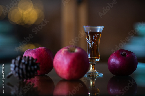 still life with sherry