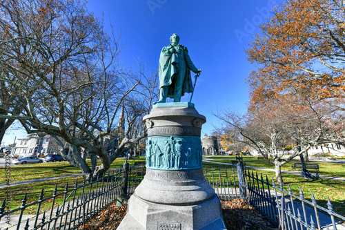 Monument to Commodore Matthew C Perry