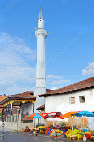Prizren - historic city located on the banks of the Prizren Bistrica river, Kosovo