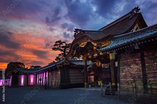 Japanese Temple Night