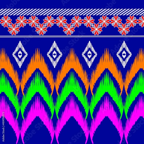 Illustration of vintage tribal pattern for beautiful print for book cover and shirt.