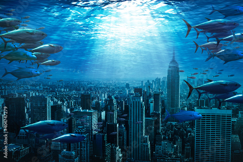 underwater world concept