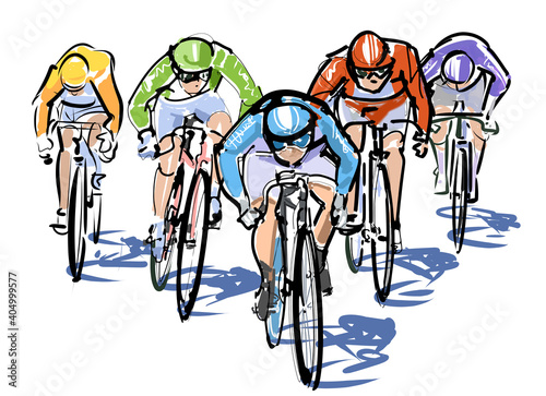 競輪-自転車レース