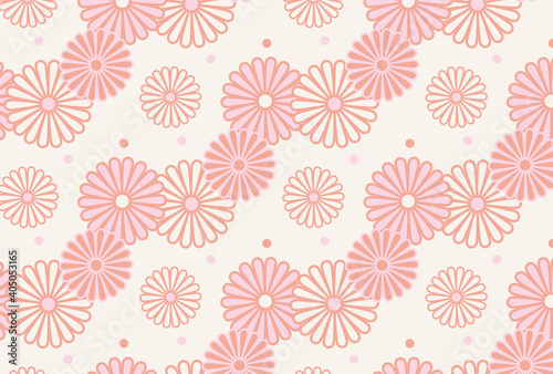 vector background with a flower pattern for banners, greeting cards, flyers, social media wallpapers, etc.