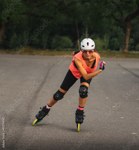 people skating in a park