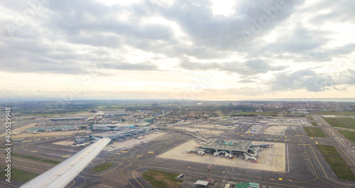 Takeoff From Rome Leonardo da Vinci–Fiumicino Airport