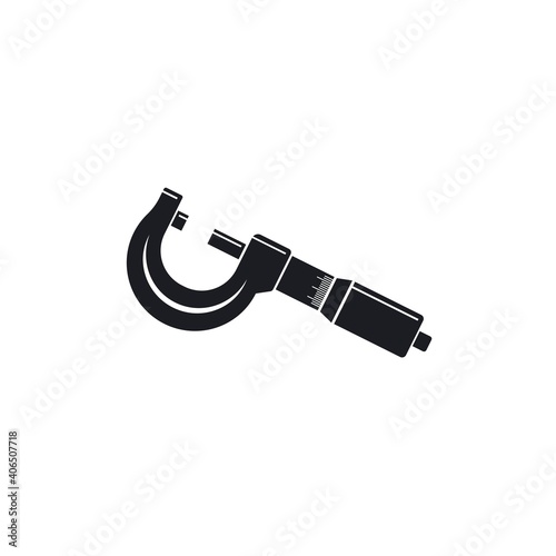 micrometer icon vector illustration design template