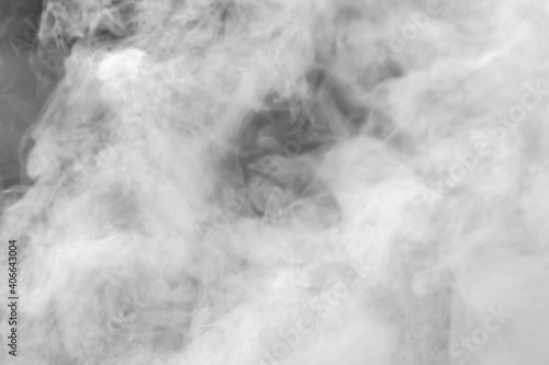 White Dense Smoke Background Texture