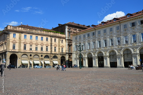 The square of San Carlo, Turin