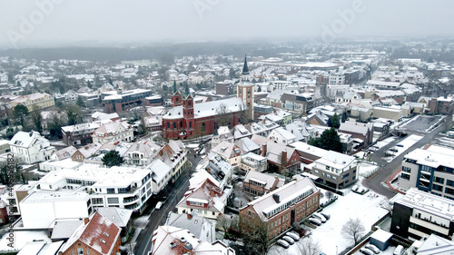 Lohne (Oldb.) bei Schnee