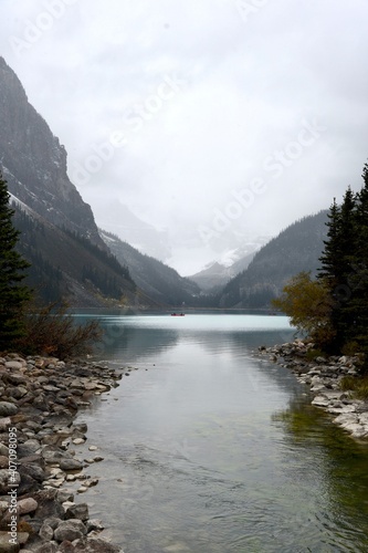 lake Louise in the spring