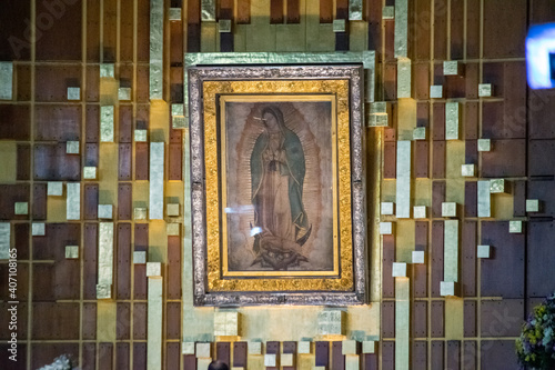 Basilica de Guadalupe en la ciudad de Mexico