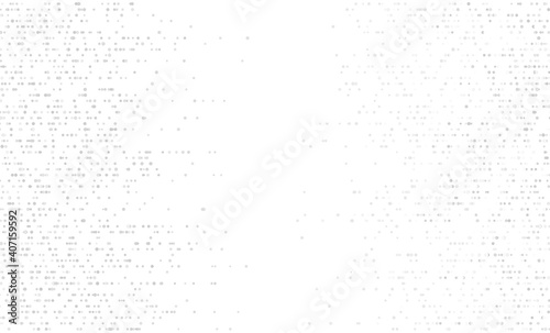 Abstract geometric white background with grey dots. Vector design