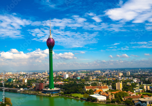 Lotus Tower in Colombo, Sri Lanka