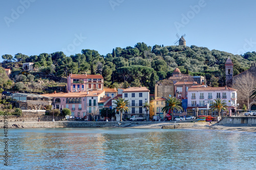 Paysages de Collioure dans le département des Pyrénées-Orientales - Région Occitanie