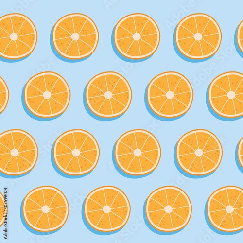 orange fresh fruits slices background