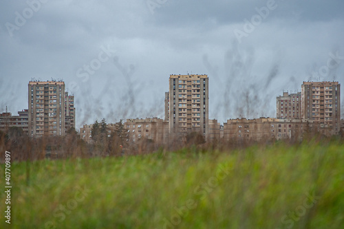 Skyline of Colle Salario, Rome