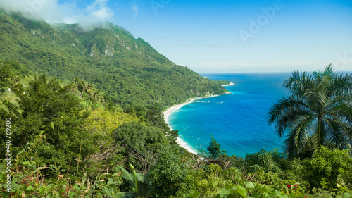 Caribbean Beach View, Mountain View, South West Dominican Republic, San Rafael, Paraíso