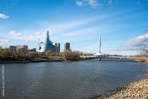 Winnipeg, Manitoba Canada City Skyline