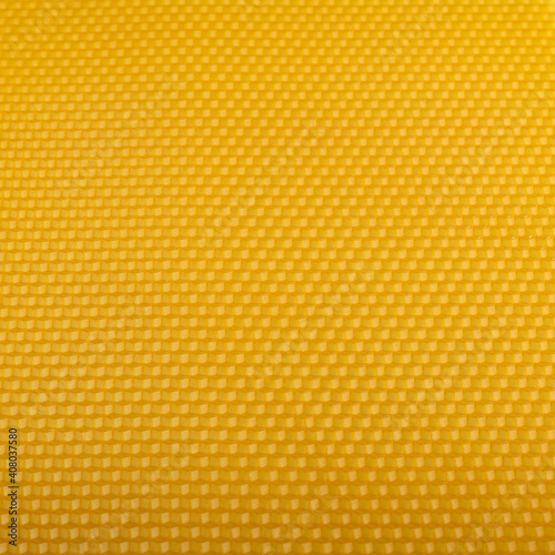 Seamless Honeycomb texture. Yellow geometrical abstract background. Template