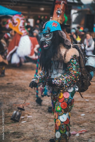 religion, culture, dance, god, mask, art, traditional, festival, color, costume, colorful, carnival, puppet, travel, singapore, toy, poland, gody zywieckie, beskidy, gody żywieckie, carnival, new year