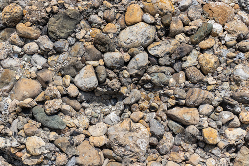 Conglomerate Close-up of a conglomerate stone near lake geneva St Saphorin.