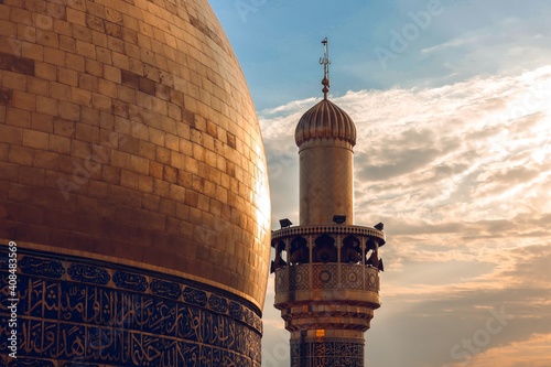 The shrine of Imam Hussain Ibn Imam Ali Ibn Abi Talib in Karbala, Iraq