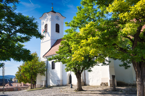 Saint John the Baptist's Parish Church in old part of Szentendre, Hungary