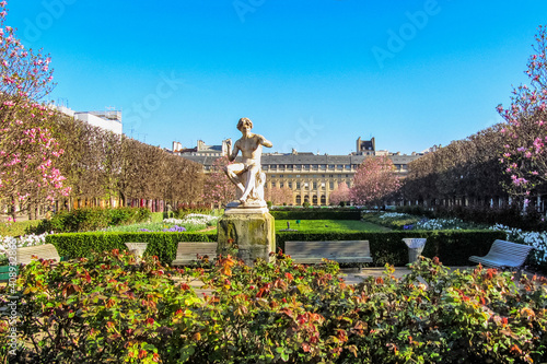 Palais Royal park in Paris