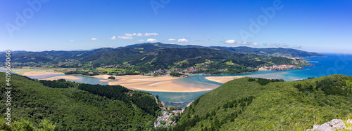 The biosphere reserve of Urdaibai in the Basque Country